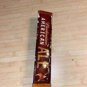 Budweiser American Ale beer tap Handle 3 Sided Man Cave Decor
